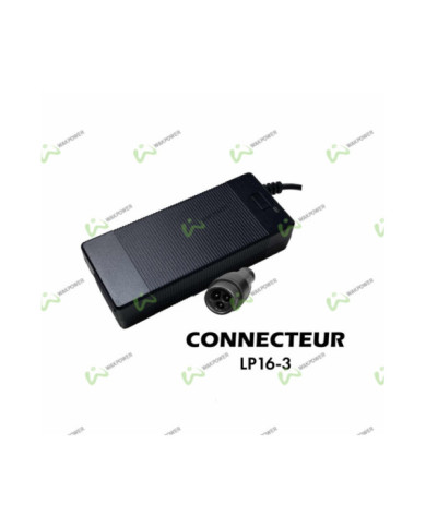 Pack Chargeur 60V ➡️ 67.2V / 2A (connecteur LP16-3)