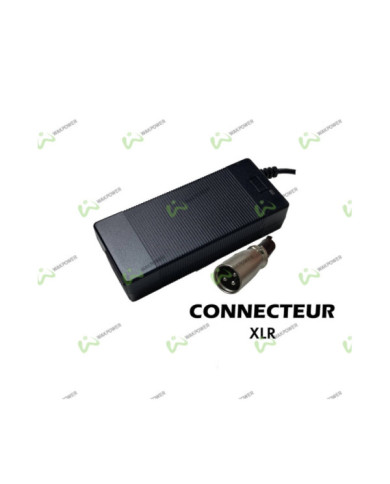 PACK Chargeur 36V ➡️ 42V / 2A (connecteur XLR)