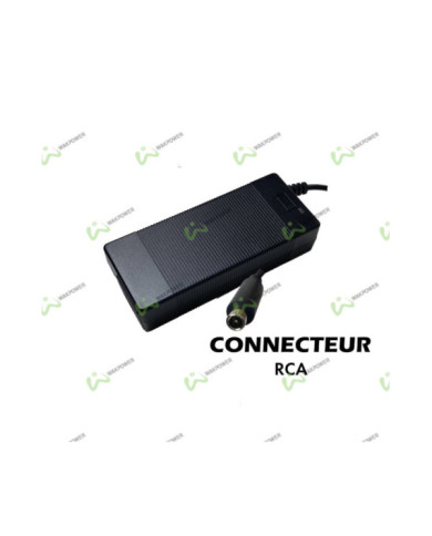PACK Chargeur 48V ➡️ 54.6V / 2A (connecteur RCA)