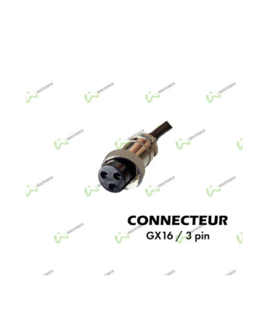 Chargeur 72V ➡️ 84V / 2A (connecteur GX16-3p)